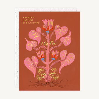 Heart of Flowers Card