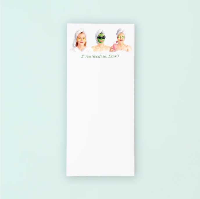 Spa Ladies List Pad