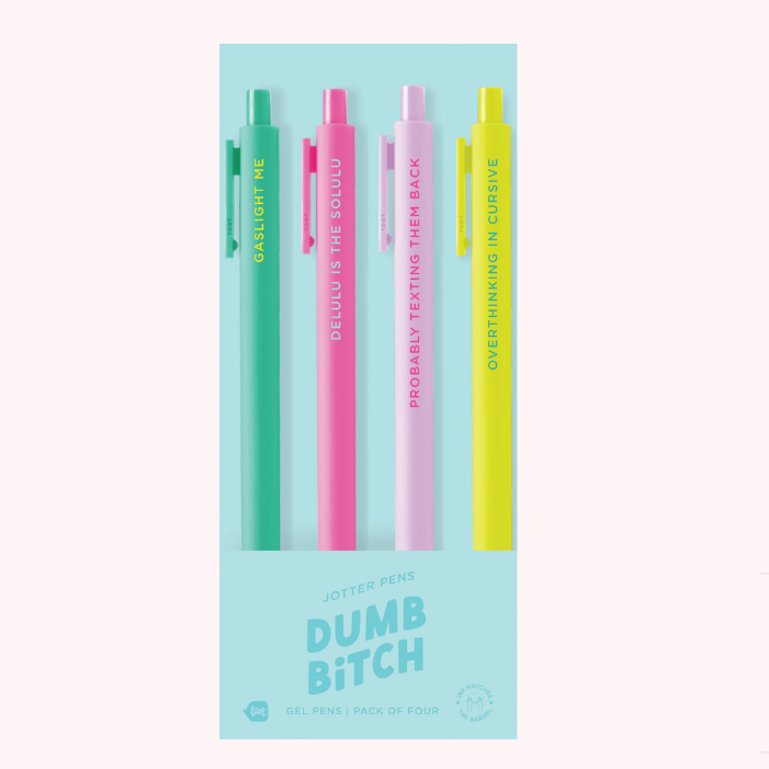 Dumb Bitch Jotter Set