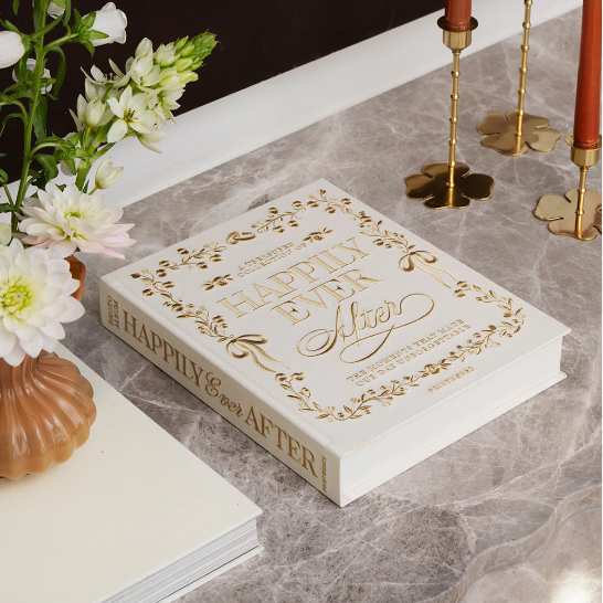 Embroidered Photo Album- Happily Ever After