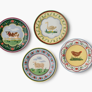 Porcelain Dessert Plates
