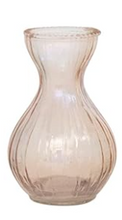 Load image into Gallery viewer, Debossed Glass Vase