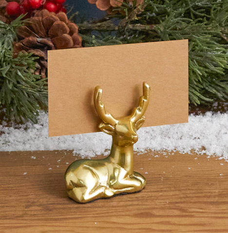 Reindeer Place Card Holder