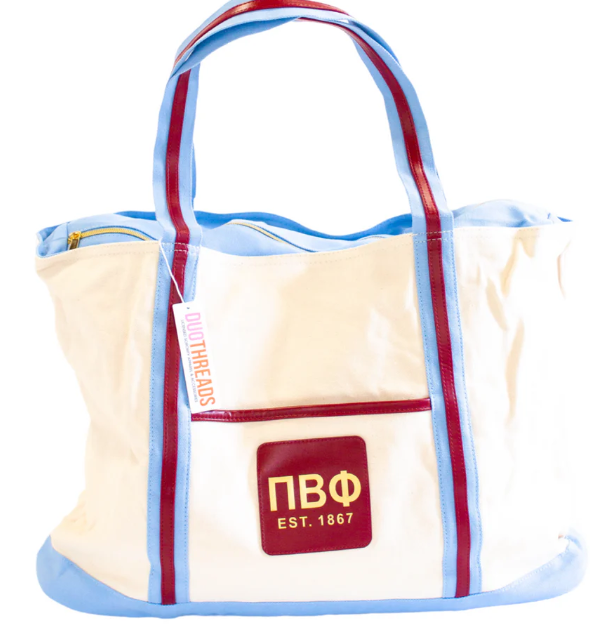 Greek Weekender Tote