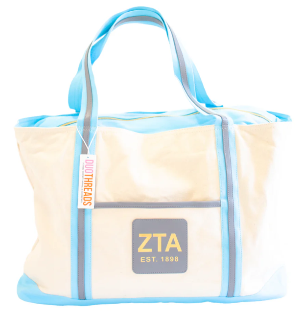 Greek Weekender Tote