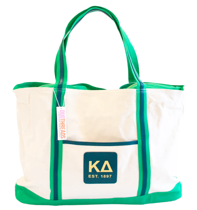 Greek Weekender Tote