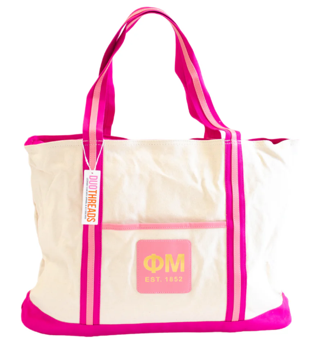 Greek Weekender Tote