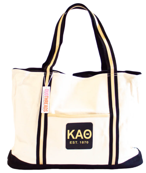 Greek Weekender Tote