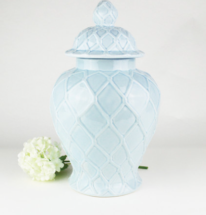 Blue Ginger Jar