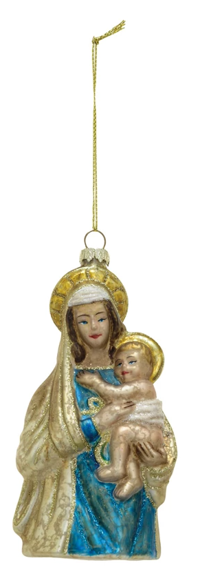 Virgin Mary and Child Ornament