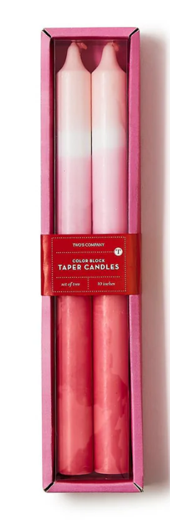 Very Berry Taper Candles