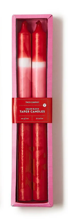 Very Berry Taper Candles