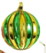 Ribbed Bauble Ornament