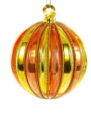 Ribbed Bauble Ornament