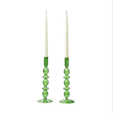 Glass Candlesticks