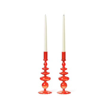 Glass Candlesticks