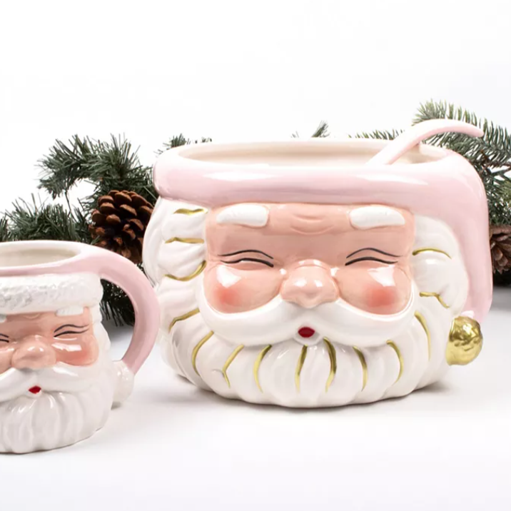 Santa Punch Bowl