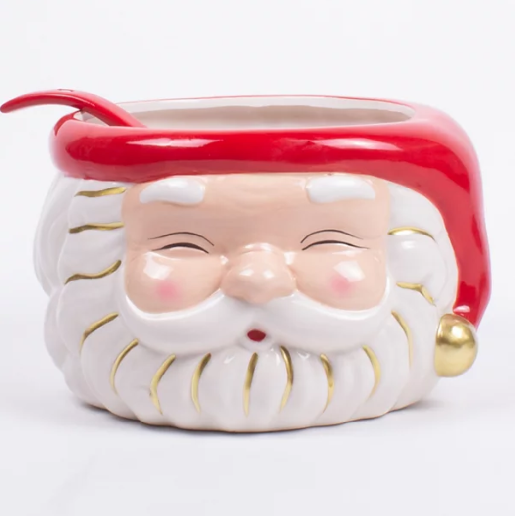 Santa Punch Bowl