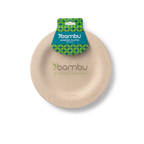 Bambu Circle Plates