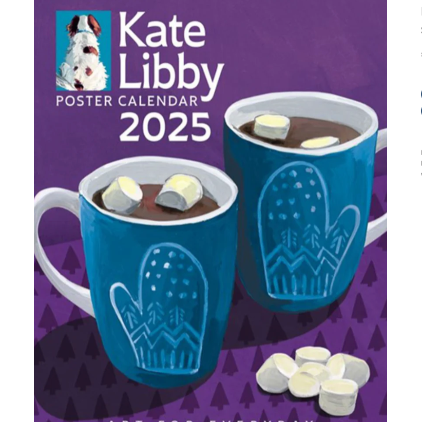 Kate Libby Poster Calendar 2025 - Small