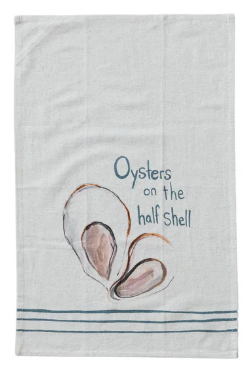 Oyster Tea Towels