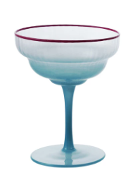 Ombre Coupe Glass