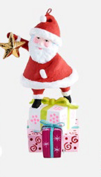 Santa Ornament