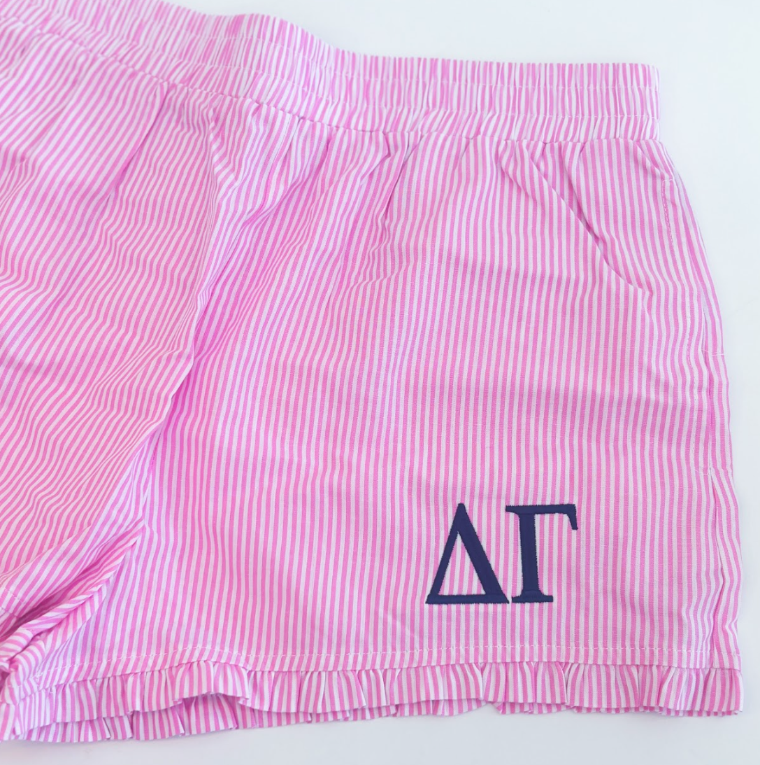 Greek Ruffle Shorts