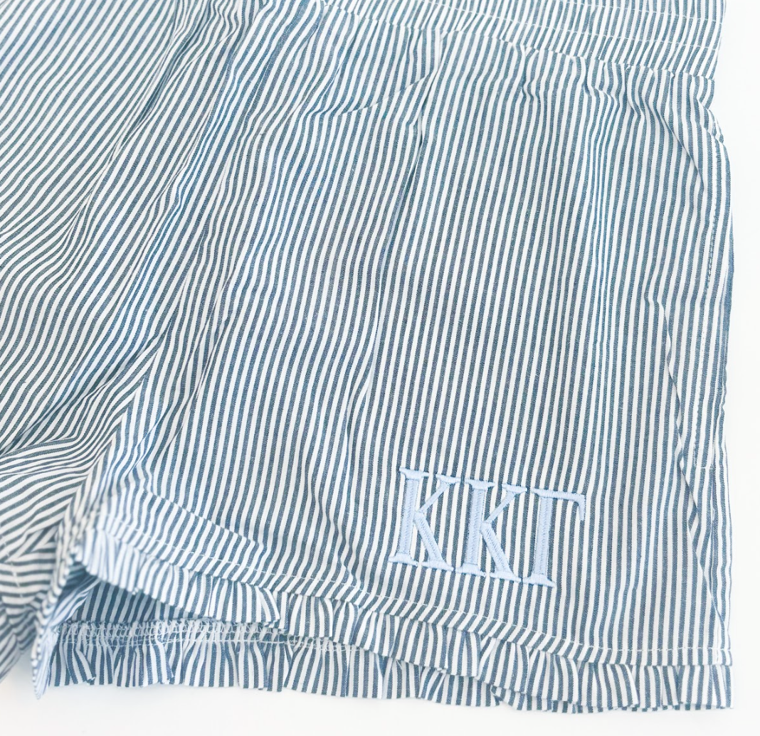 Greek Ruffle Shorts