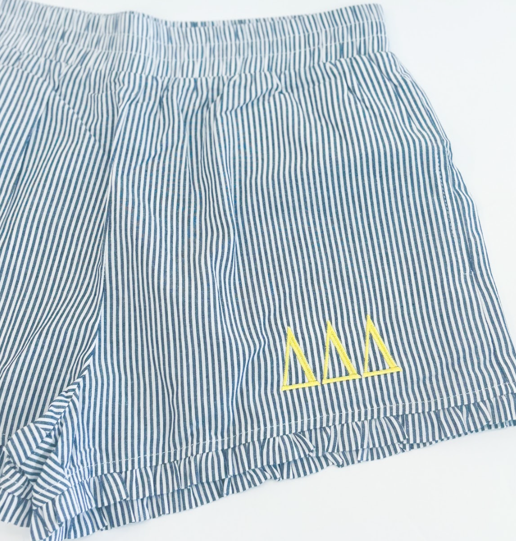 Greek Ruffle Shorts