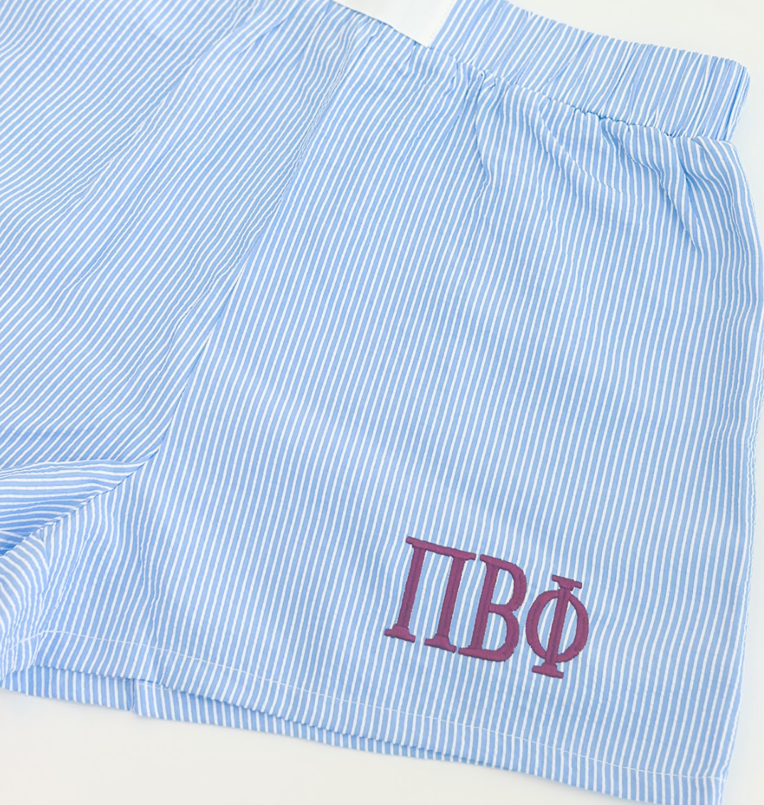 Greek Ruffle Shorts