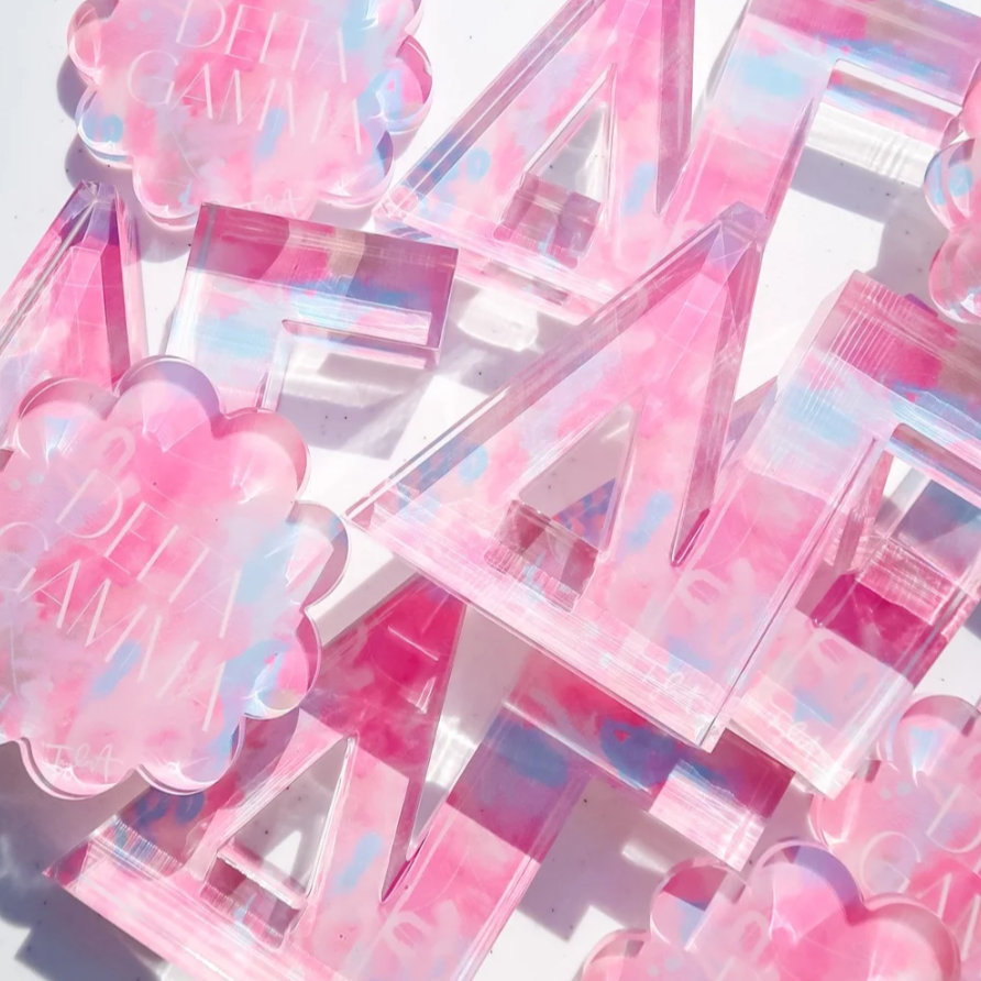 Greek Acrylic Letters