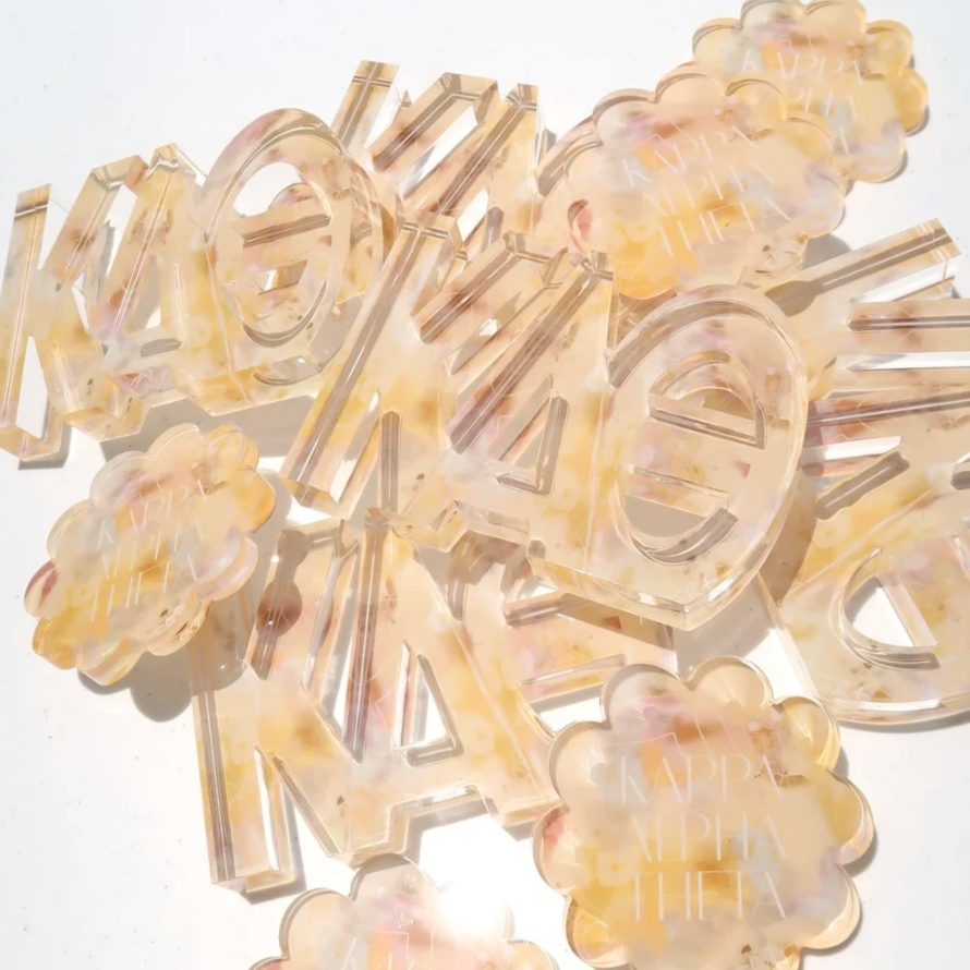 Greek Acrylic Letters
