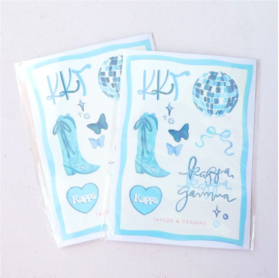 Greek Sticker Sheets