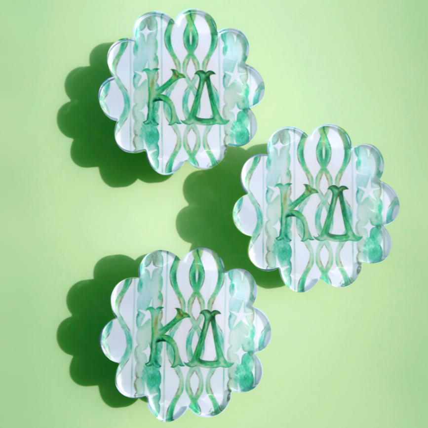 Greek Acrylic Coaster