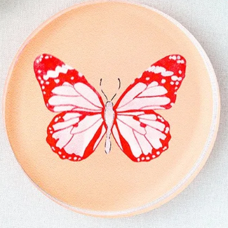 Acrylic Butterfly Coasters