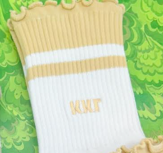 Sorority Lettuce Edge Socks