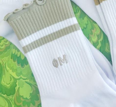 Sorority Lettuce Edge Socks