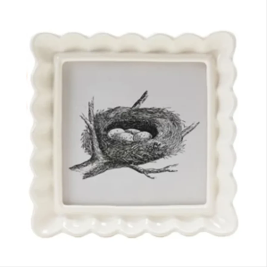 Resin Ruffled Photo Frame