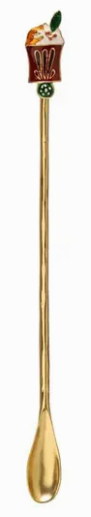 Holiday Cocktail Spoon
