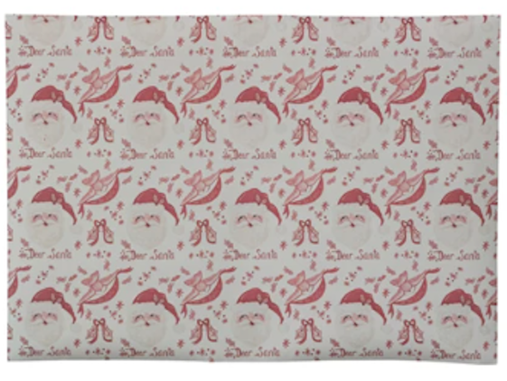 Rustic Red Wrapping Paper Sheets