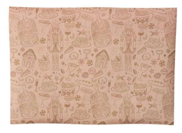 Holiday Pattern Wrapping Paper Sheets