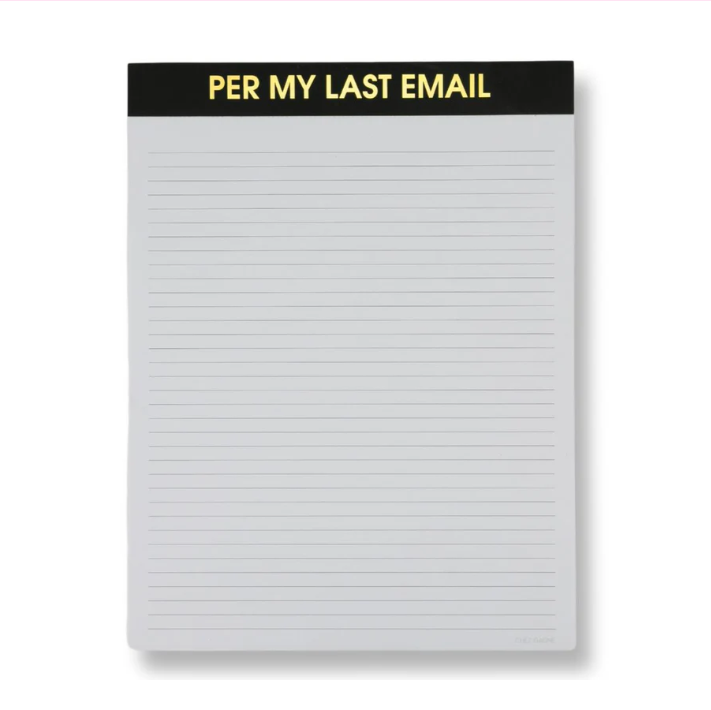 Large Memo Notepad