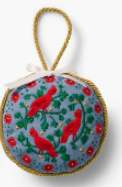 Christmastide Embroidered Ornament