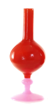 Carrot and Pink Vase