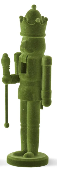 Green Velvet Nutcracker