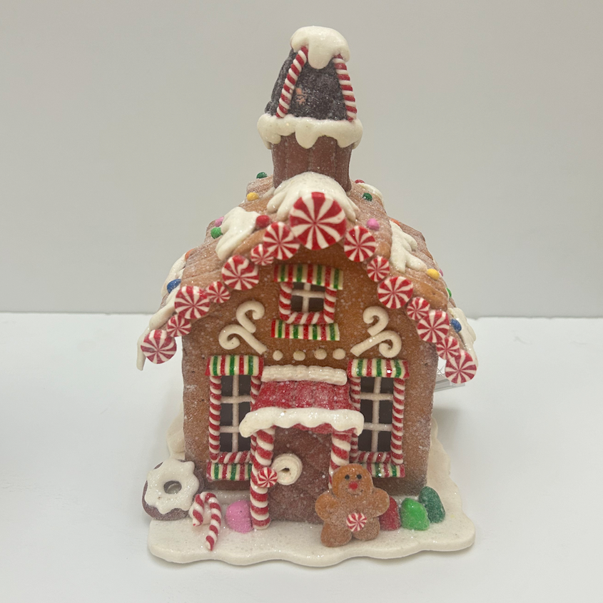 Glitter LED Gingerbread House