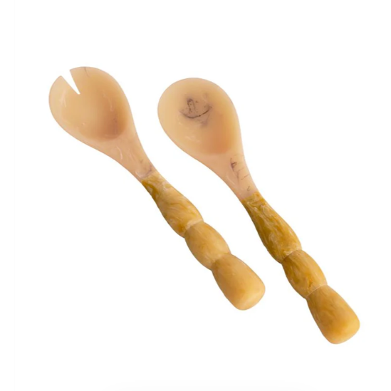 Resin Sorbet Salad Servers