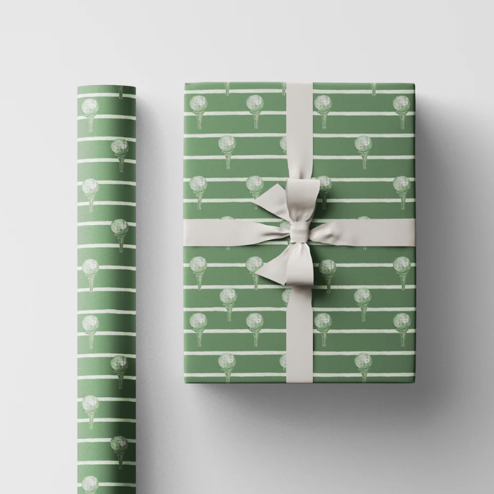 Golf Wrapping Paper
