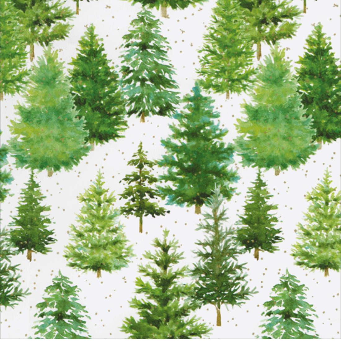White Christmas Roll gift wrap